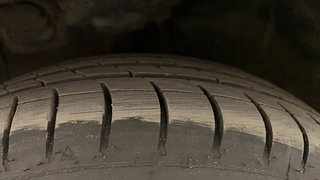 Used 2015 Hyundai Grand i10 [2013-2017] Asta 1.2 Kappa VTVT Petrol Manual tyres LEFT FRONT TYRE TREAD VIEW