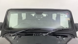 Used 2021 mahindra Thar LX 4 STR Hard Top Petrol AT 4WD Petrol Automatic exterior FRONT WINDSHIELD VIEW