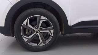 Used 2019 Hyundai Creta [2018-2020] 1.6 SX OPT VTVT Petrol Manual tyres LEFT FRONT TYRE RIM VIEW