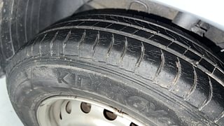 Used 2019 Hyundai New Santro 1.1 Magna Petrol Manual tyres LEFT FRONT TYRE TREAD VIEW