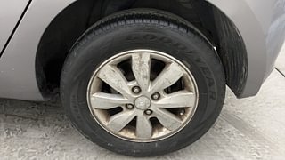 Used 2013 Hyundai i20 [2012-2014] Asta 1.4 CRDI Diesel Manual tyres LEFT REAR TYRE RIM VIEW