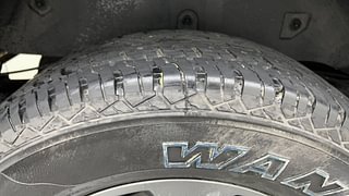 Used 2021 mahindra Thar LX 4 STR Hard Top Petrol AT 4WD Petrol Automatic tyres RIGHT REAR TYRE TREAD VIEW