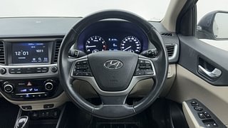 Used 2018 Hyundai Verna [2017-2020] 1.6 VTVT SX (O) AT Petrol Automatic interior STEERING VIEW