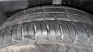 Used 2019 Renault Kwid CLIMBER 1.0 AMT Opt Petrol Automatic tyres LEFT FRONT TYRE TREAD VIEW