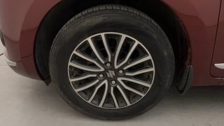 Used 2017 Maruti Suzuki Dzire [2017-2020] ZXi Plus AMT Petrol Automatic tyres LEFT FRONT TYRE RIM VIEW