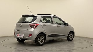 Used 2015 Hyundai Grand i10 [2013-2017] Asta 1.2 Kappa VTVT Petrol Manual exterior RIGHT REAR CORNER VIEW