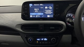 Used 2021 Hyundai Grand i10 Nios Asta 1.2 Kappa VTVT Petrol Manual interior MUSIC SYSTEM & AC CONTROL VIEW