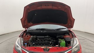 Used 2017 Maruti Suzuki Baleno [2015-2019] Alpha Petrol Petrol Manual engine ENGINE & BONNET OPEN FRONT VIEW