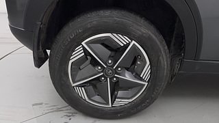 Used 2024 Tata Nexon Creative Plus (S) 1.2 Petrol 7DCA Dual Tone Petrol Automatic tyres RIGHT REAR TYRE RIM VIEW