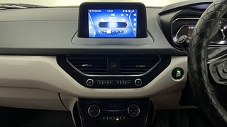 Used 2020 Tata Nexon XZ Plus Dual Tone Roof Optional Diesel Diesel Manual interior MUSIC SYSTEM & AC CONTROL VIEW