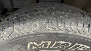 Used 2021 mahindra Thar LX 4 STR Hard Top Petrol AT 4WD Petrol Automatic tyres LEFT FRONT TYRE TREAD VIEW