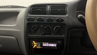 Used 2013 Maruti Suzuki Alto K10 [2010-2014] VXi Petrol Manual interior MUSIC SYSTEM & AC CONTROL VIEW
