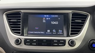 Used 2019 Hyundai Verna [2017-2020] 1.6 VTVT SX Petrol Manual top_features Touch screen infotainment system