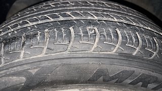 Used 2018 Maruti Suzuki Baleno [2015-2019] Delta AT Petrol Petrol Automatic tyres LEFT FRONT TYRE TREAD VIEW