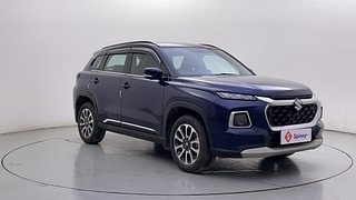 Used 2022 Maruti Suzuki Grand Vitara Alpha Smart Hybrid Petrol Manual exterior RIGHT FRONT CORNER VIEW