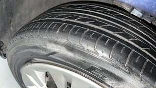 Used 2015 Volkswagen Polo [2014-2020] Comfortline 1.5 (D) Diesel Manual tyres LEFT FRONT TYRE TREAD VIEW