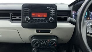 Used 2019 Maruti Suzuki Ignis [2017-2020] Zeta MT Petrol Petrol Manual interior MUSIC SYSTEM & AC CONTROL VIEW