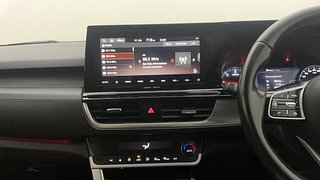 Used 2021 Kia Seltos HTX Plus D Diesel Manual interior MUSIC SYSTEM & AC CONTROL VIEW