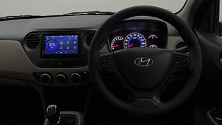 Used 2015 Hyundai Grand i10 [2013-2017] Asta 1.2 Kappa VTVT Petrol Manual interior STEERING VIEW