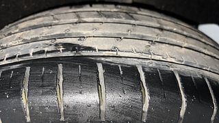 Used 2017 Maruti Suzuki Baleno [2015-2019] Alpha Petrol Petrol Manual tyres LEFT REAR TYRE TREAD VIEW
