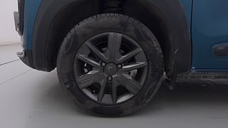 Used 2021 Renault Kwid CLIMBER 1.0 AMT Opt Petrol Automatic tyres LEFT FRONT TYRE RIM VIEW
