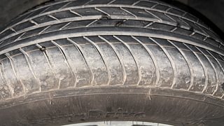 Used 2020 Tata Nexon XZA Plus Dualtone Roof (O) AMT Petrol Automatic tyres LEFT REAR TYRE TREAD VIEW