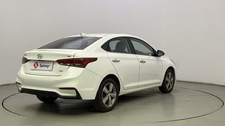 Used 2019 Hyundai Verna [2017-2020] 1.6 VTVT SX Petrol Manual exterior RIGHT REAR CORNER VIEW