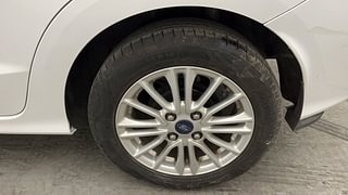 Used 2019 Ford Figo Aspire [2019-2021] Titanium 1.2 Ti-VCT Petrol Manual tyres LEFT REAR TYRE RIM VIEW