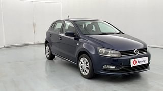 Used 2015 Volkswagen Polo [2014-2020] Comfortline 1.5 (D) Diesel Manual exterior RIGHT FRONT CORNER VIEW