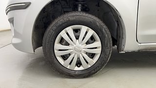 Used 2018 Datsun GO [2014-2019] T Petrol Manual tyres LEFT FRONT TYRE RIM VIEW
