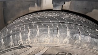 Used 2022 Renault Kwid Climber 1.0l SCE Petrol MT Petrol Manual tyres LEFT FRONT TYRE TREAD VIEW