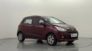 Used 2015 Hyundai Grand i10 Sportz 1.2 Kappa VTVT Petrol Manual exterior RIGHT FRONT CORNER VIEW