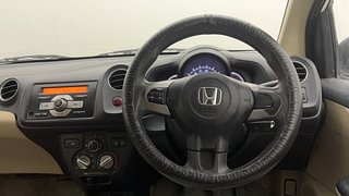 Used 2015 Honda Brio [2011-2016] VX MT Petrol Manual interior STEERING VIEW