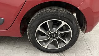Used 2018 Hyundai Grand i10 [2017-2020] Asta 1.2 Kappa VTVT Petrol Manual tyres LEFT REAR TYRE RIM VIEW