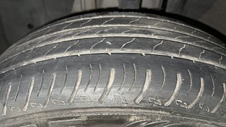 Used 2022 Renault Kiger RXT (O) AMT Petrol Automatic tyres LEFT FRONT TYRE TREAD VIEW