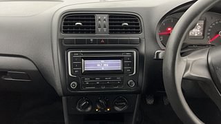 Used 2015 Volkswagen Polo [2014-2020] Comfortline 1.5 (D) Diesel Manual interior MUSIC SYSTEM & AC CONTROL VIEW