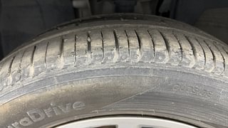 Used 2019 Renault Triber RXZ Petrol Manual tyres LEFT FRONT TYRE TREAD VIEW