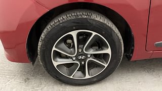 Used 2018 Hyundai Grand i10 [2017-2020] Asta 1.2 Kappa VTVT Petrol Manual tyres LEFT FRONT TYRE RIM VIEW