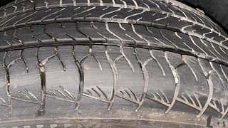 Used 2022 Maruti Suzuki Grand Vitara Alpha Smart Hybrid Petrol Manual tyres LEFT REAR TYRE TREAD VIEW