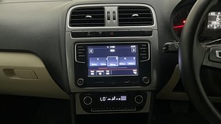 Used 2022 volkswagen Vento Highline Plus 1.0L TSI Petrol AT Petrol Automatic interior MUSIC SYSTEM & AC CONTROL VIEW