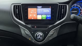 Used 2021 Toyota Glanza [2019-2022] V CVT Petrol Automatic interior MUSIC SYSTEM & AC CONTROL VIEW