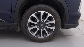 Used 2022 Maruti Suzuki Grand Vitara Alpha Smart Hybrid Petrol Manual tyres RIGHT FRONT TYRE RIM VIEW