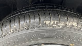 Used 2019 datsun GO T Petrol Manual tyres RIGHT FRONT TYRE TREAD VIEW