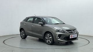 Used 2021 Toyota Glanza [2019-2022] V CVT Petrol Automatic exterior RIGHT FRONT CORNER VIEW
