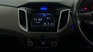 Used 2019 Hyundai Creta [2018-2020] 1.6 SX AT Diesel Automatic interior MUSIC SYSTEM & AC CONTROL VIEW