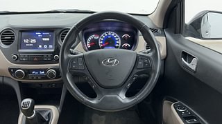 Used 2018 Hyundai Grand i10 [2017-2020] Asta 1.2 Kappa VTVT Petrol Manual interior STEERING VIEW