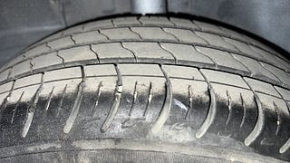 Used 2021 Tata Altroz XZ Turbo 1.2 Petrol Manual tyres LEFT REAR TYRE TREAD VIEW