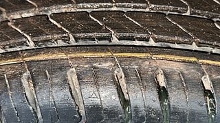 Used 2018 Datsun GO [2014-2019] T Petrol Manual tyres LEFT REAR TYRE TREAD VIEW