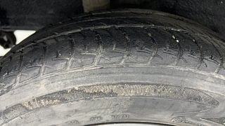 Used 2019 datsun GO T Petrol Manual tyres RIGHT REAR TYRE TREAD VIEW