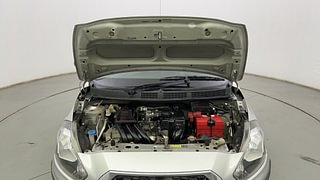 Used 2018 Datsun GO [2014-2019] T Petrol Manual engine ENGINE & BONNET OPEN FRONT VIEW